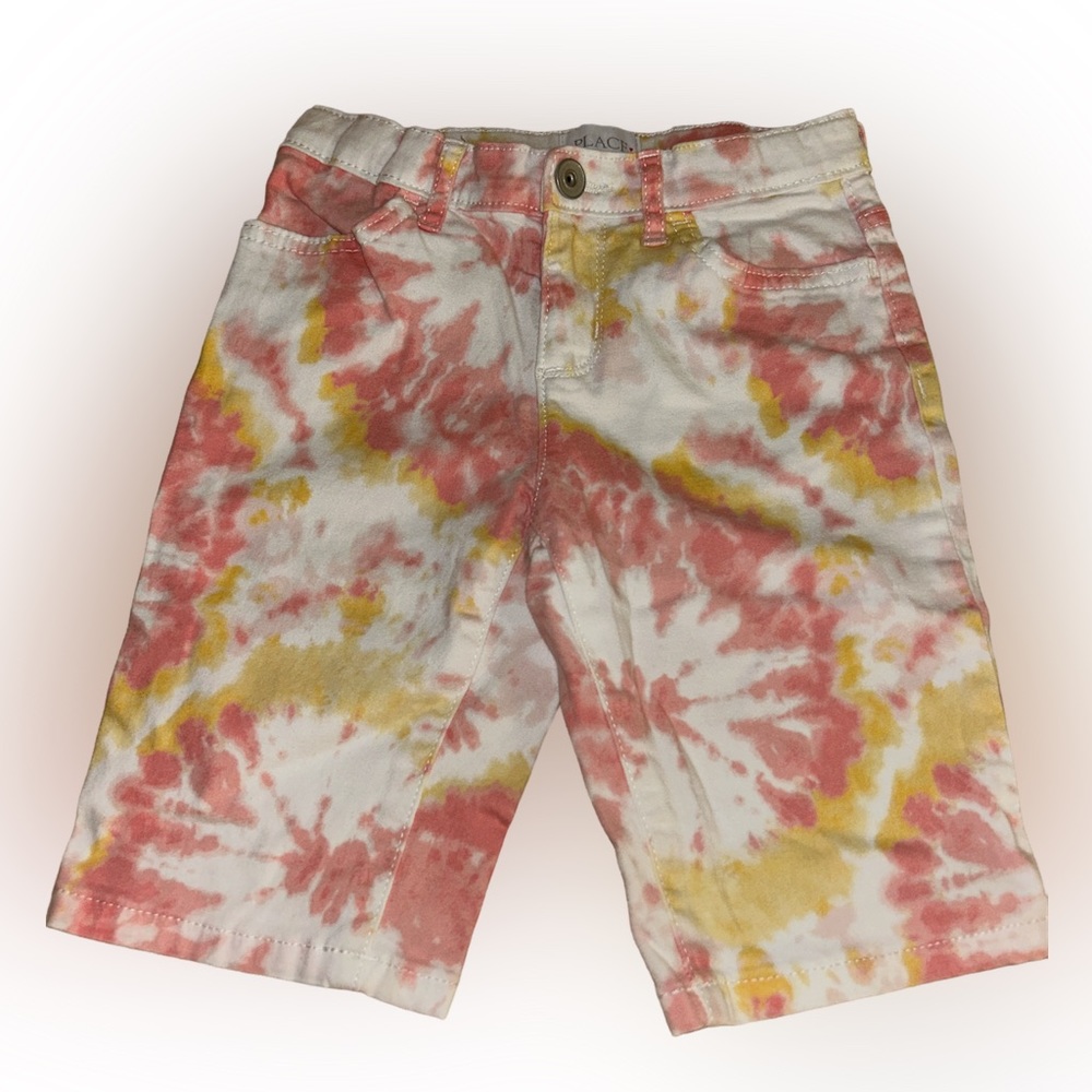 Children’s place “Tye Dye” jean styles shorts ✨